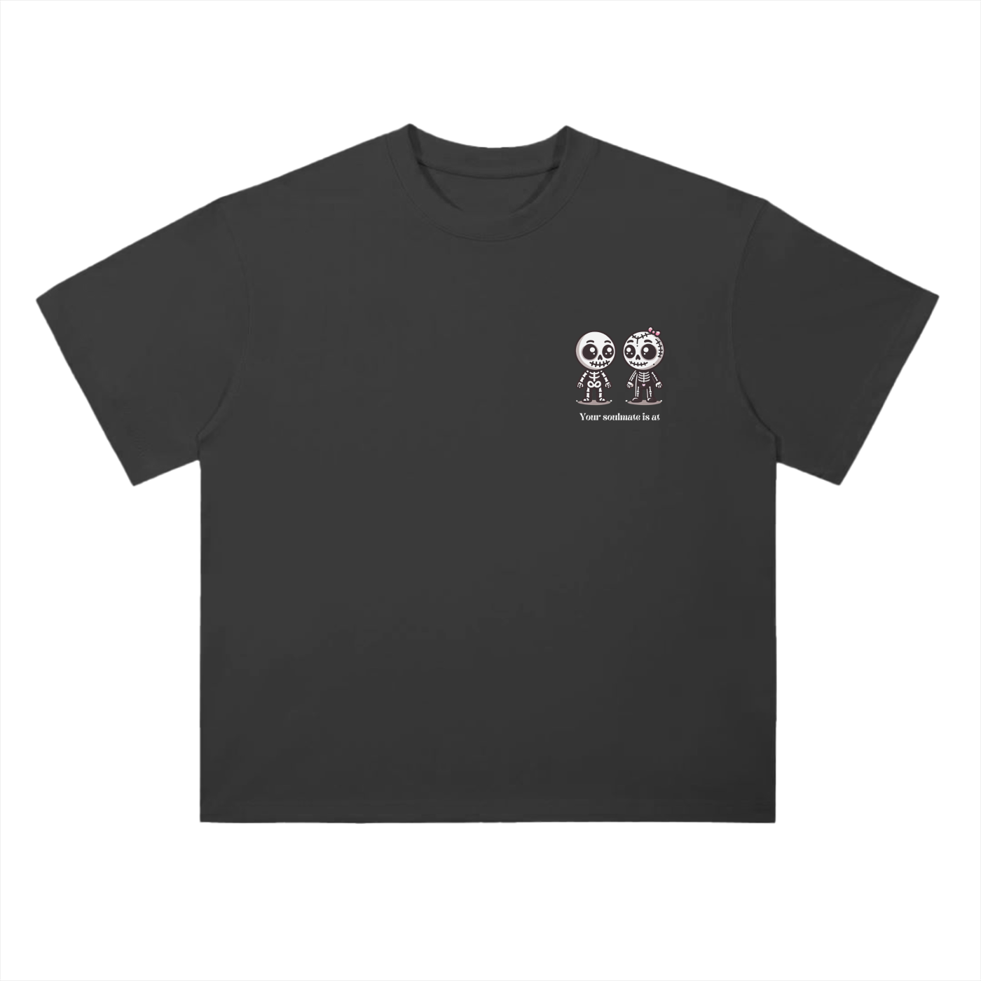 Unisex Graphi-T Your Soulmate Is At (BLACK)