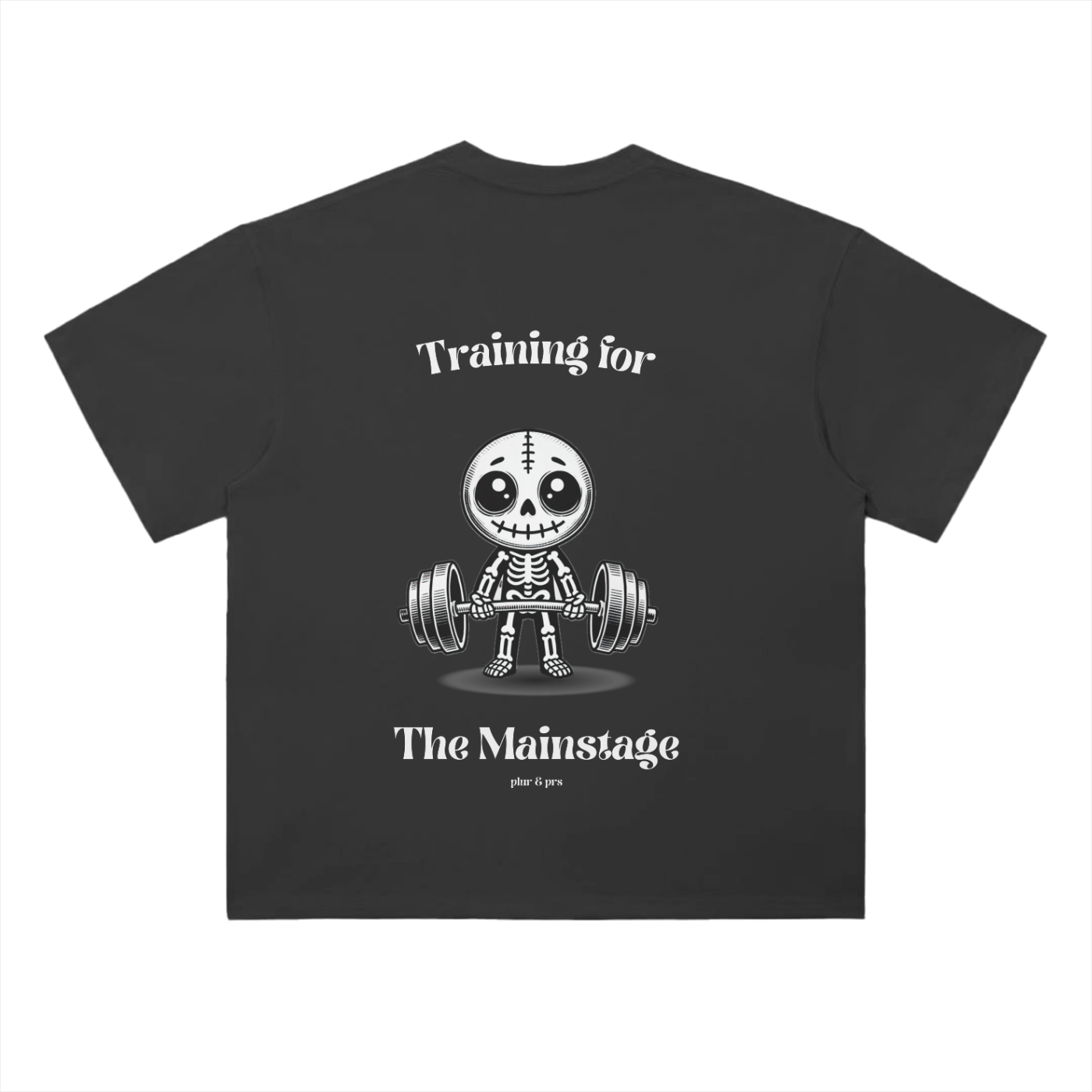 Unisex Graphic-T Training for the Mainstage (BLACK)